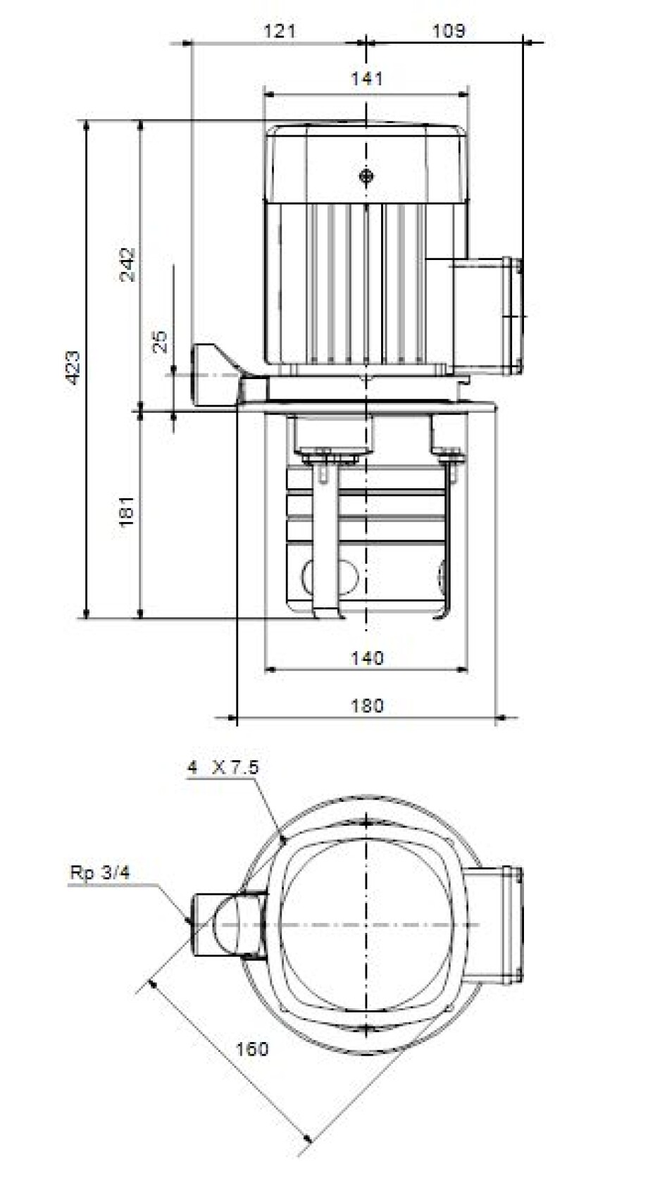 Čerpadlo GRUNDFOS MTH 2-5/5 A-W-A-AQQV - main (2)