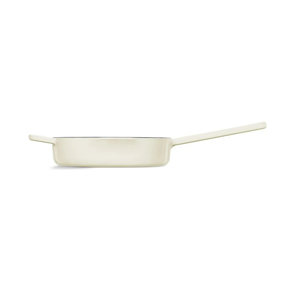 Univerzální pánev MOMENTS 24 cm, slonovinově bílá, litina, Fissler - main (3)