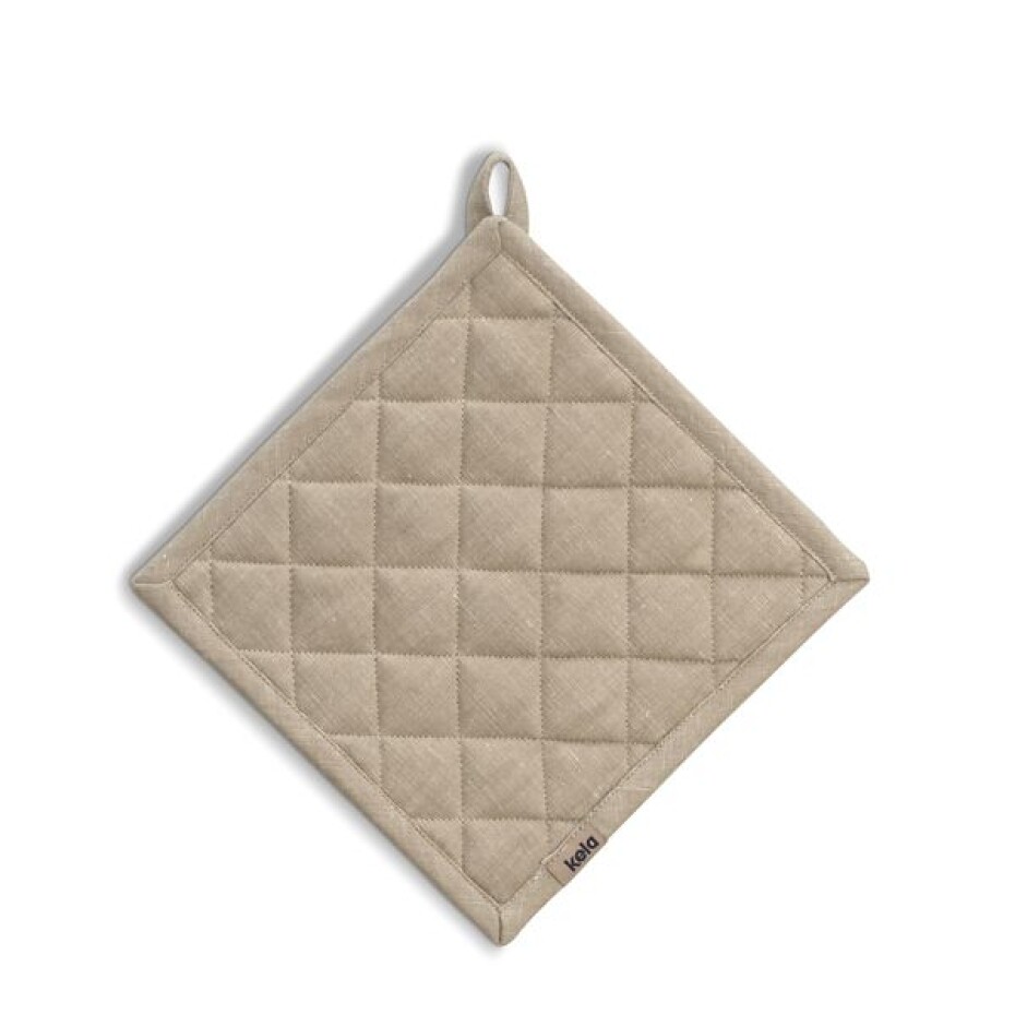 KELA Podložka pod hrnec Puro 55% bavlna/45% len přírodní 20,0x20,0cm KL-12812 - main (0)