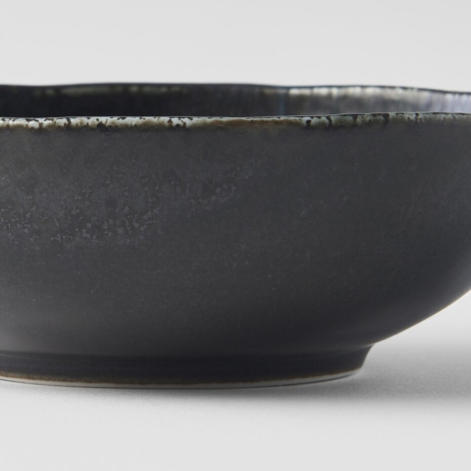 Jídelní miska BB BLACK 14 x 12,5 cm, 200 ml, ovál, MIJ - main (4)