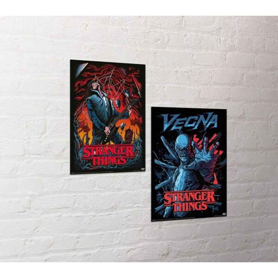 Set 2 plakátů Stranger Things - Eddie & Vecna (52x38 cm) - main (3)