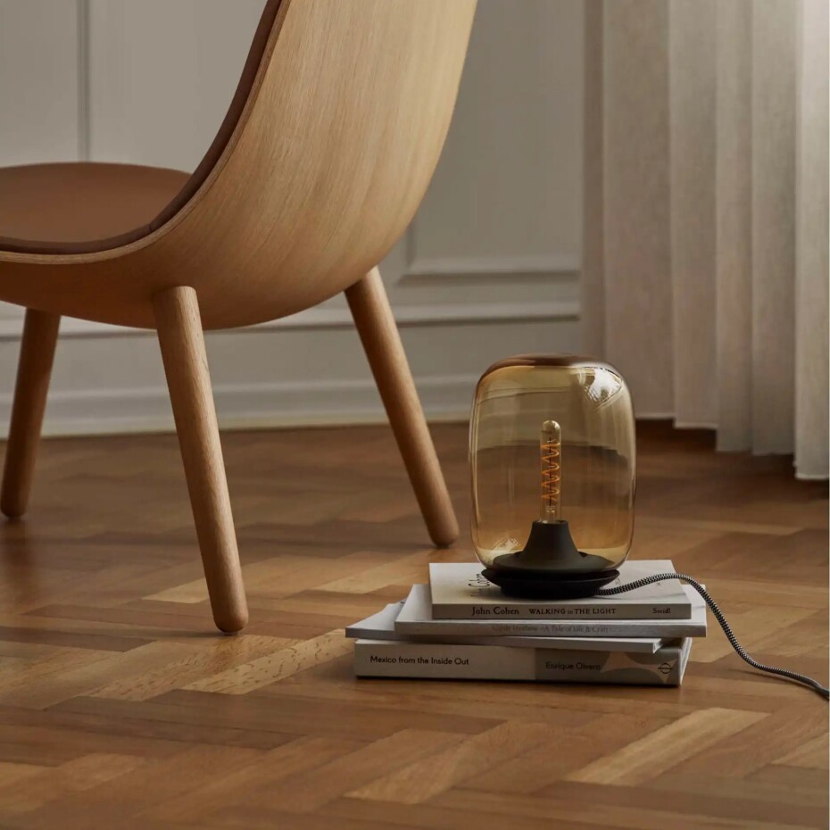 Stolní lampa ACORN 21 cm, LED, jantarová, plast, Eva Solo - main (2)