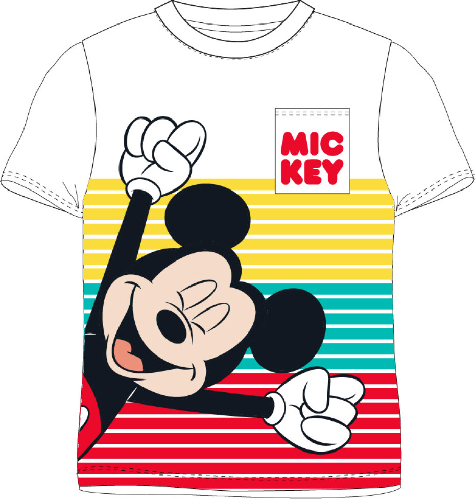 Mickey Mouse - licence Chlapecké tričko - Mickey Mouse 52029503, bílá Barva: Bílá, Velikost: 98 - main (0)