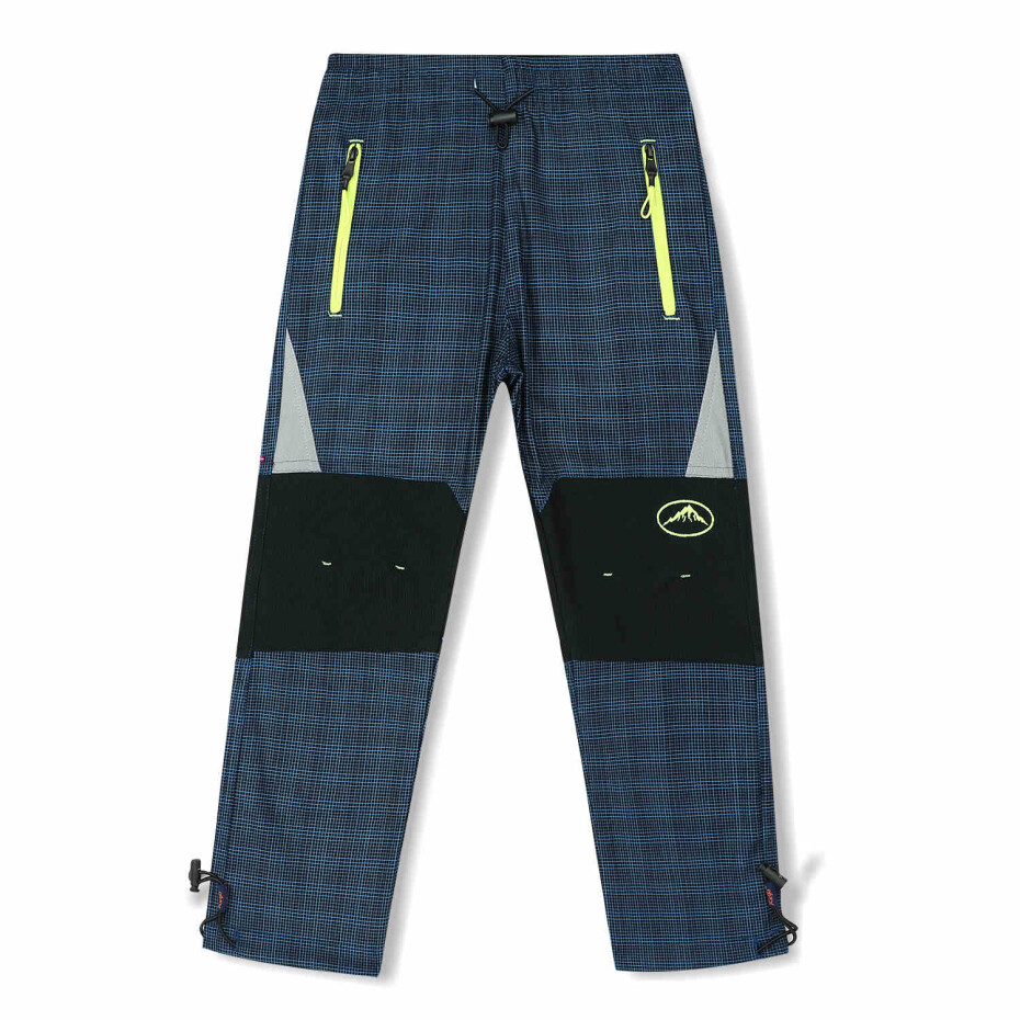 Chlapecké outdoorové kalhoty - KUGO G9625, petrol - signální zip Barva: Petrol, Velikost: 98 - main (0)