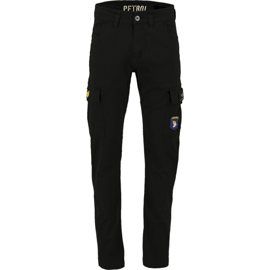 Alpha Industries Kalhoty  Petrol Patch Pants černé 30 - main (0)