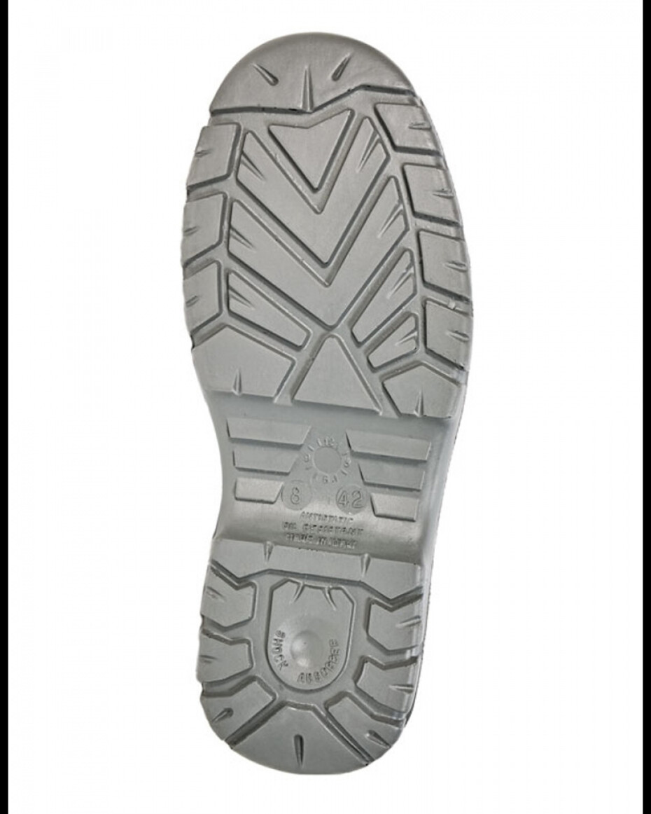 Obuv bezpečnostní sandál PANDA STRONG AUGE, S1 NON METALLIC, kůže, šedá - main (1)