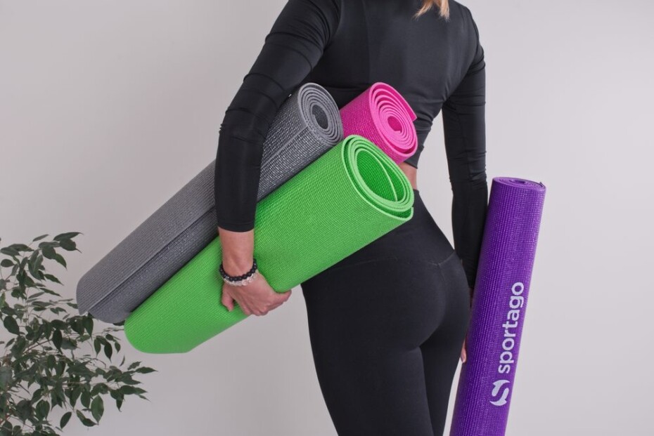 Podložka na cvičení Sportago Yoga Feel, šedá - main (5)
