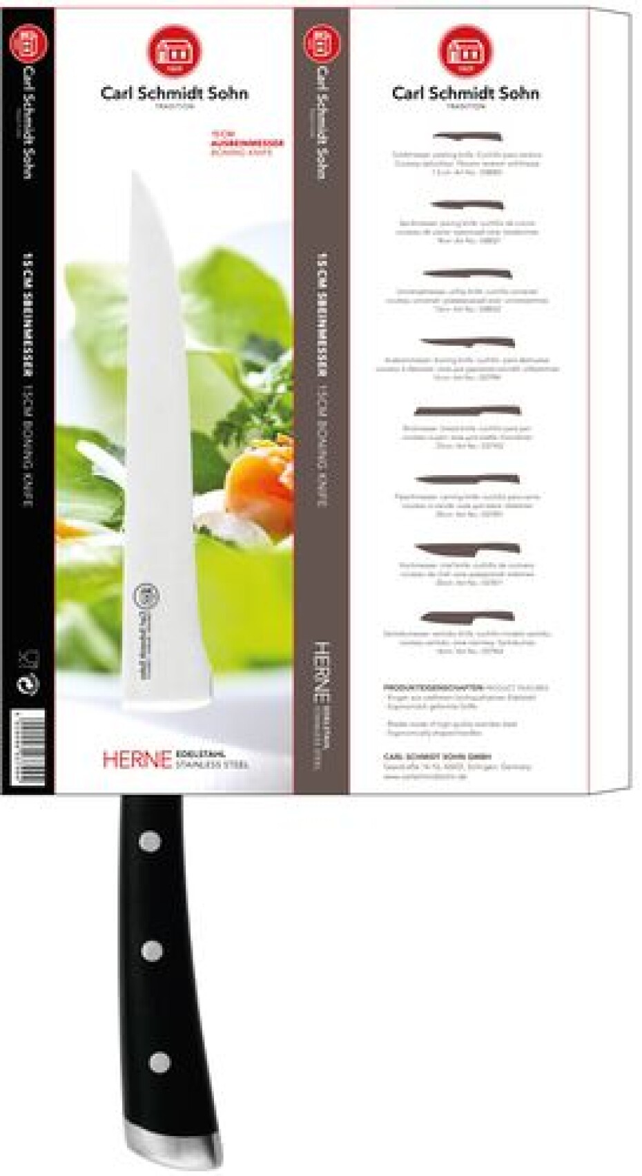CS SOLINGEN Nůž vykošťovací 14 cm HERNE CS-037994 - main (1)
