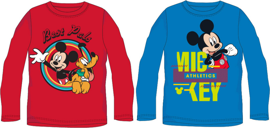 Mickey Mouse - licence Chlapecké triko - Mickey Mouse 52028865, modrá Barva: Modrá, Velikost: 98 - main (0)