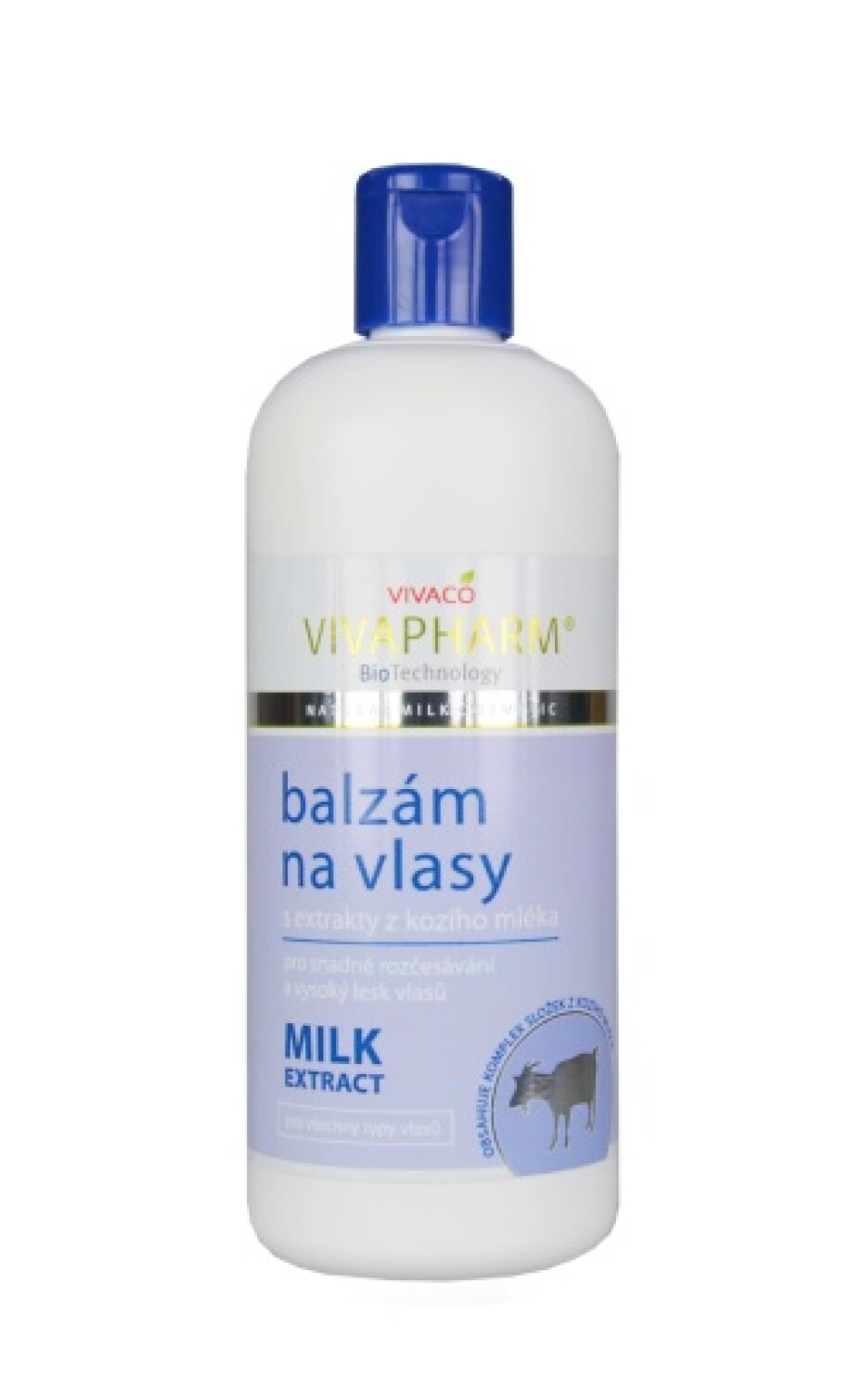 VIVAPHARM Balzám na vlasy s extraktem z kozího mléka 400ml - main (0)