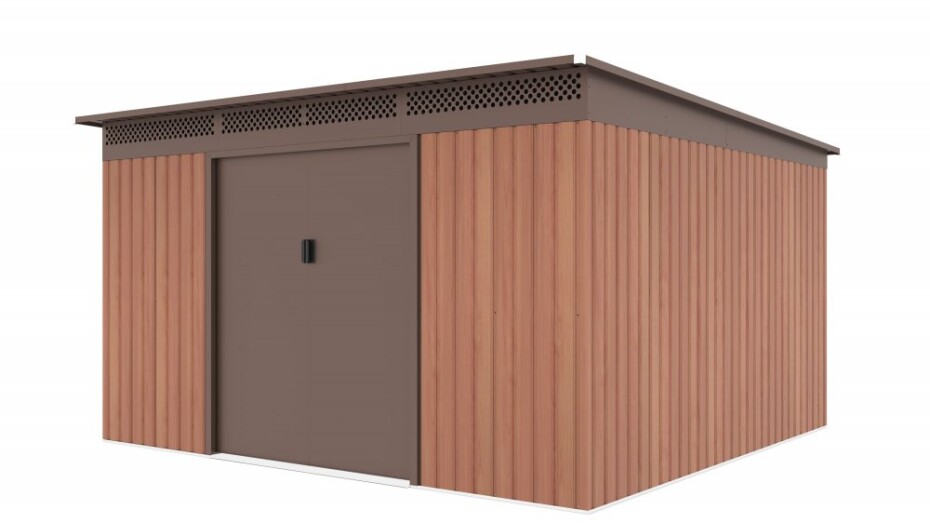 G21 Zahradní domek G21 GRAH 1132 - 340 x 333 cm, hnědý G21-6390098 - main (2)