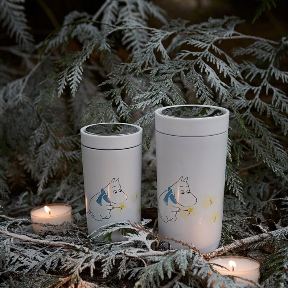Termohrnek TO GO CLICK MOOMIN 200 ml, sněhová, Stelton - main (1)