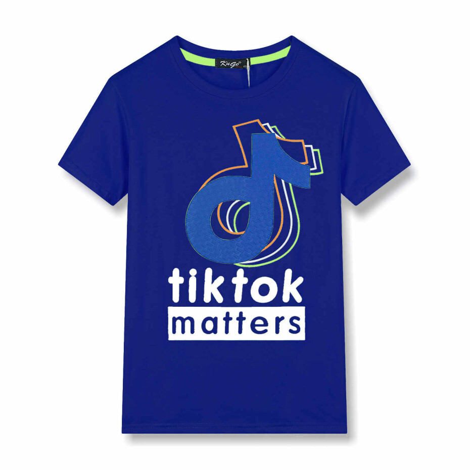 Chlapecké triko - KUGO FC0252, modrá Barva: Modrá, Velikost: 134 - main (0)