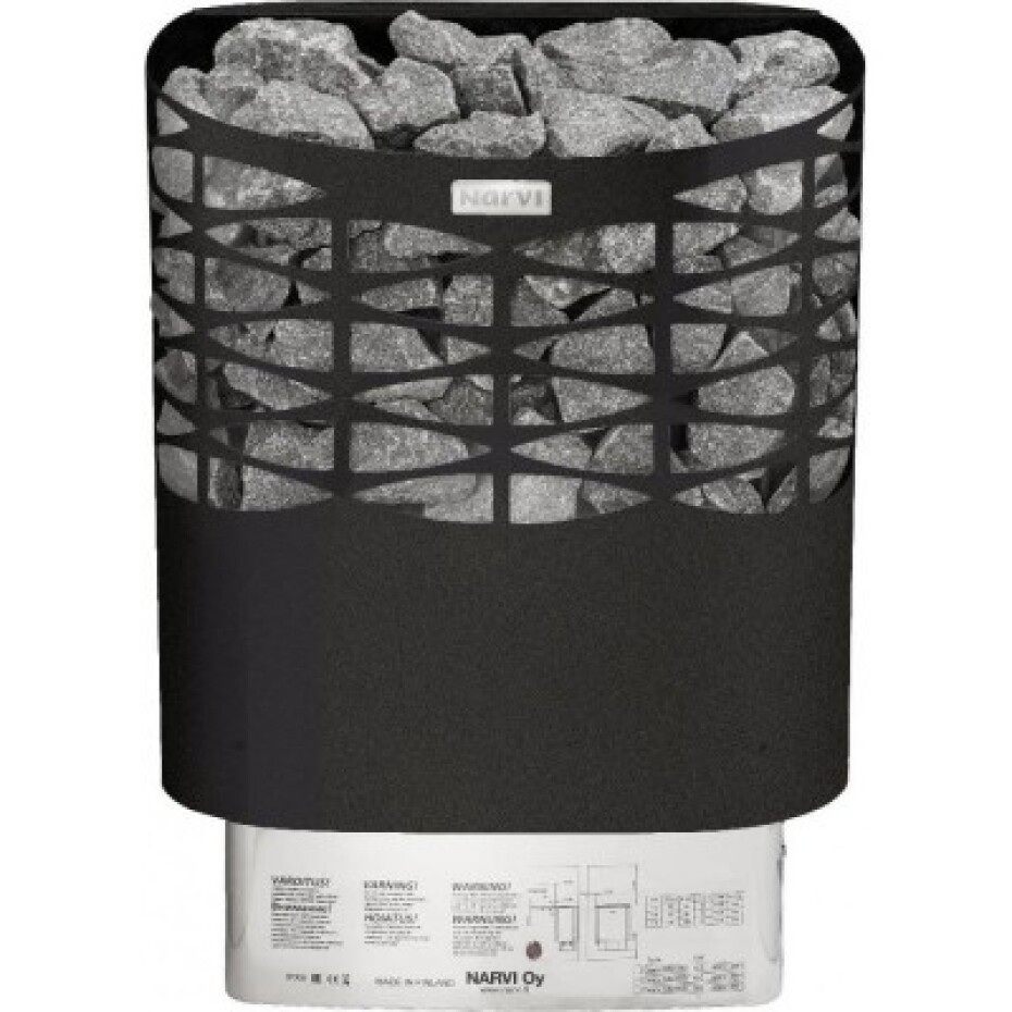 Narvi saunová kamna elektrická NSE 600 Black black - main (0)