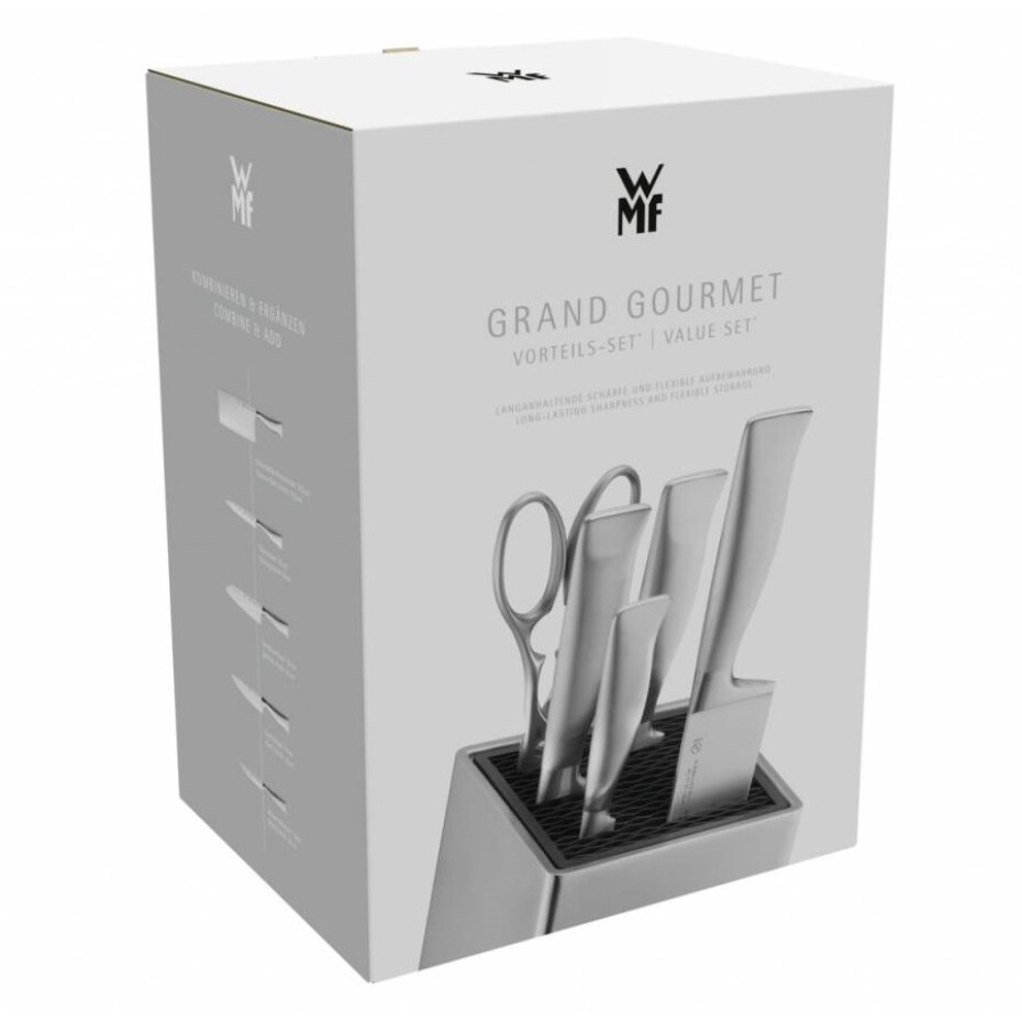 Blok na nože GRAND GOURMET, sada 6 ks, s blokem, WMF - main (15)