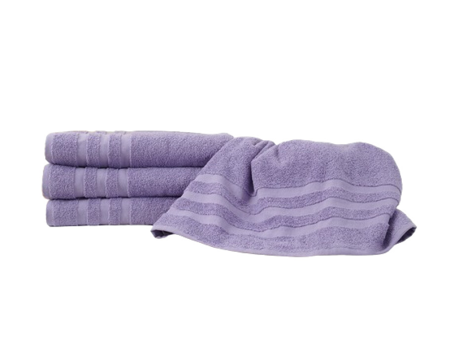 B.E.S. - Petrovice, s.r.o. Bavlněný froté ručník Standard - Violet Rozměr: 50 x 100 - main (1)