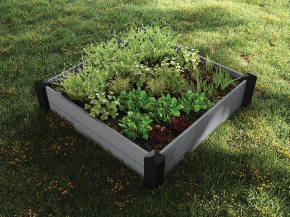 Keter Vyvýšený záhon Keter Vista Modular Garden Bed šedý KT-610331 - main (4)