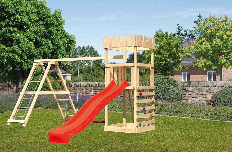 Dětské hřiště KARIBU LÖWENHERZ 20448 LG3326 - main (2)