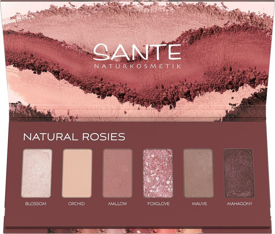 Sante Oční stíny paletka Rosy shades 6x1g - main (0)