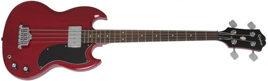 Epiphone EB-0 Bass, Rosewood Fingerboard - Cherry - main (0)