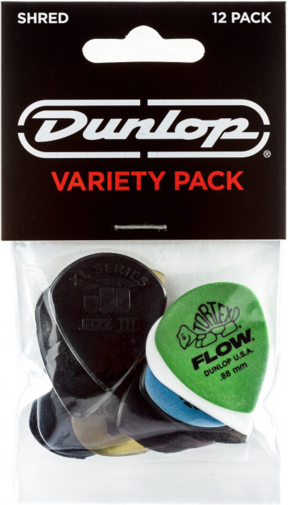 Dunlop PVP118 Shred Guitar Pick Variety 12 Pack - main (0)