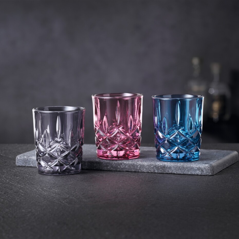 Sklenice na panáky NOBLESSE VINTAGE COLORS 55 ml, sada 3 ks, Nachtmann - main (1)