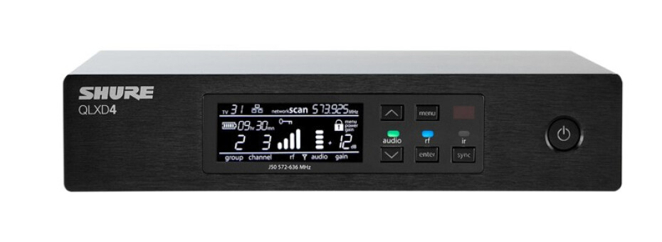 Shure Pro QLXD4 K51 534 - 598 MHz - main (0)