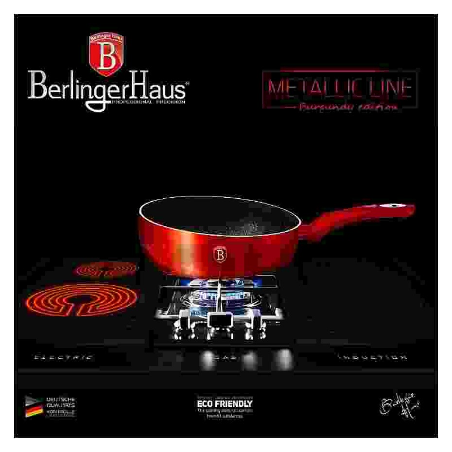 BERLINGERHAUS Pánev prohazovací 26 cm Burgundy Metallic Line BH-1302 - main (10)