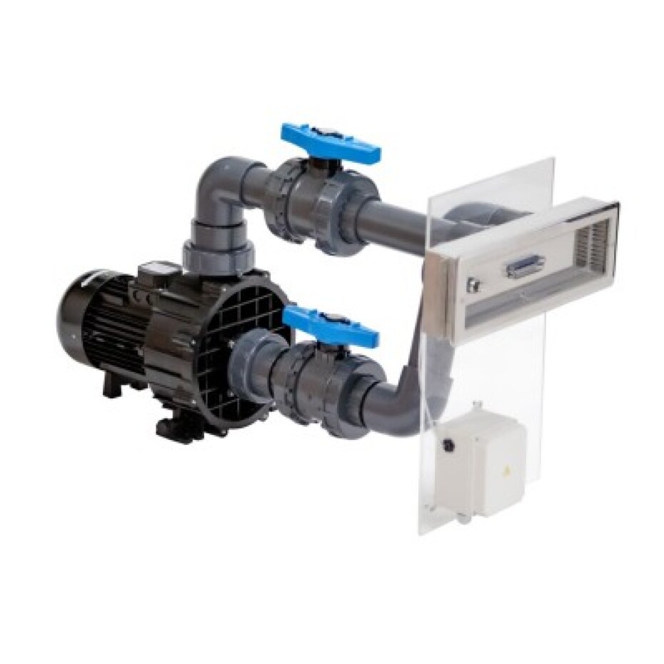 Protiproud JET SWIM ATHLETE - 76 m3/h, 400V, čerpadlo BRAVUS, 1x Piezo - main (0)