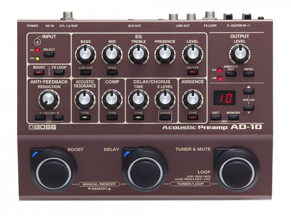 Boss AD-10 Acoustic Preamp - main (0)