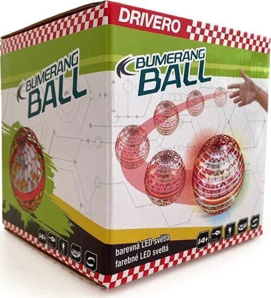 DRIVERO Bumerang ball červený - main (0)