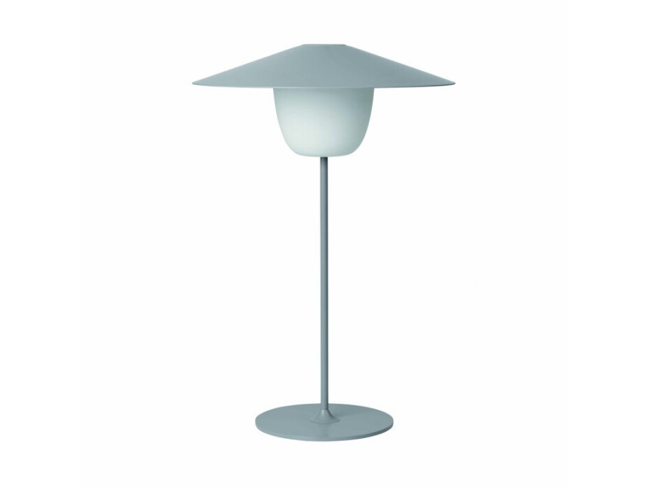 Stojací lampa, LED, přenosná, střední, šedá, Blomus - main (0)