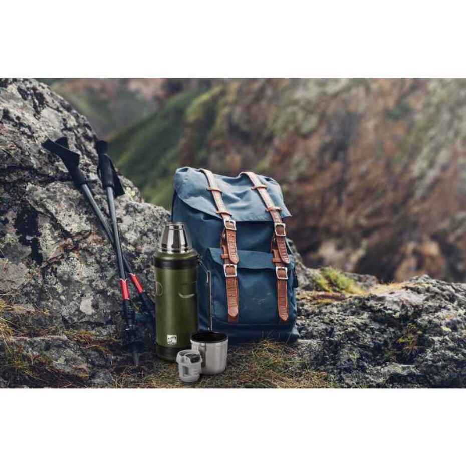 G21 Termoláhev G21 na pití, 1000 ml, khaki zelená s rukojetí G21-60022404 - main (9)