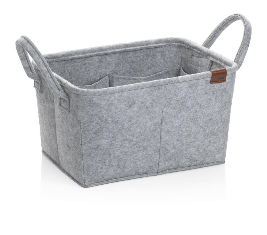 KELA Koš Fay 35x25 cm filc světle šedá KL-24462 - main (0)