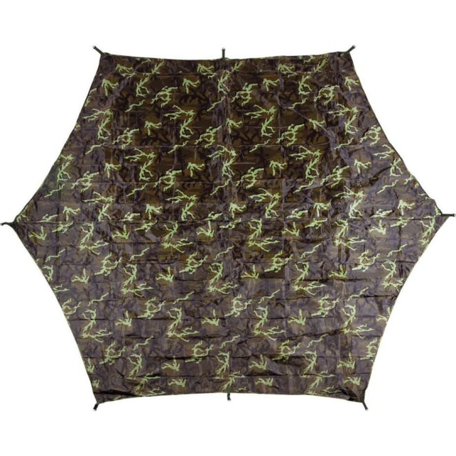 Plachta krycí HEXAGON TARP 3,4x3,1 m vz. 95 zelený - main (0)