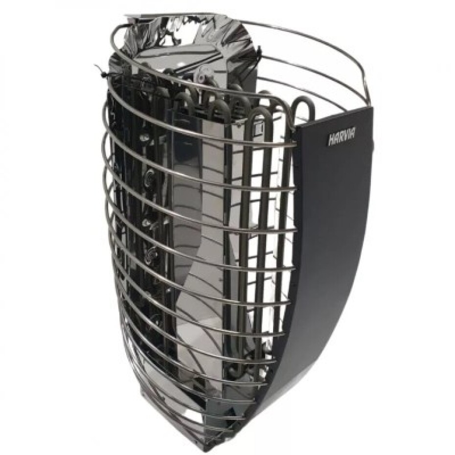Harvia saunová kamna elektrická Spirit SP90E 9,0 kW černá saunová kamna black - main (2)