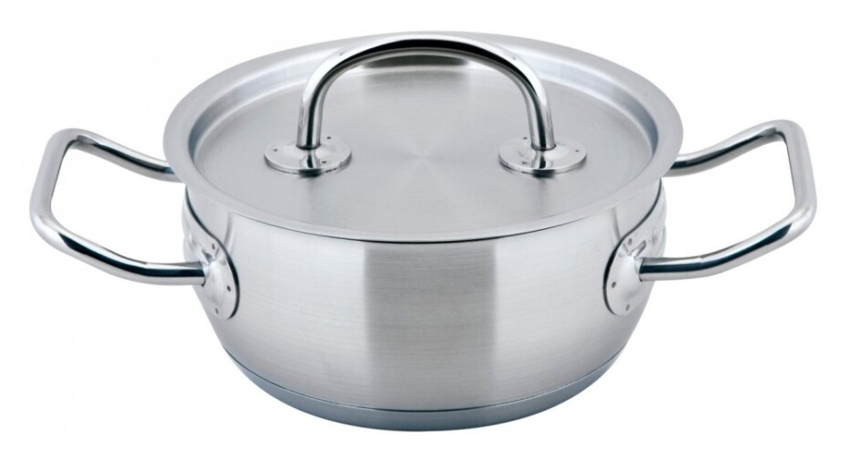 CS SOLINGEN Kastrol s poklicí nerezová ocel 1 l / pr. 16 x 7,5 cm PRO-X CS-043117 - main (0)