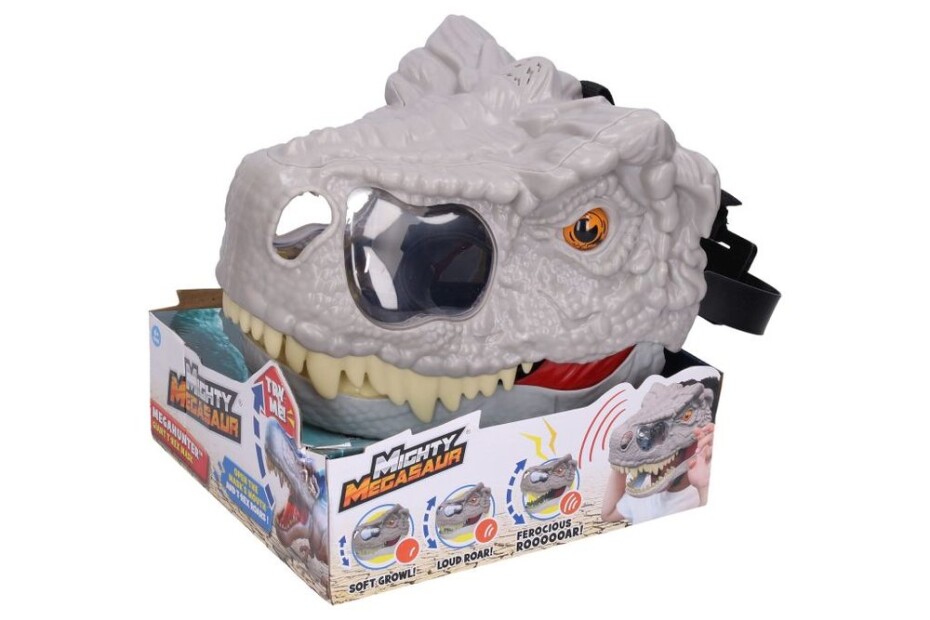Maska na hlavu dinosaurus s efekty 28 cm, Wiky, W038981 - main (0)