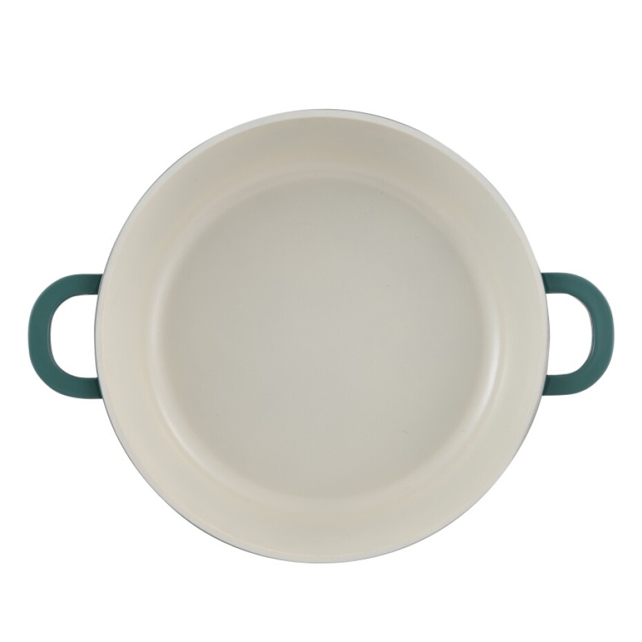 BERGNER Pánev hluboká s keramickým povrchem a poklicí 24 cm Excalibur BG-36103-GR - main (4)