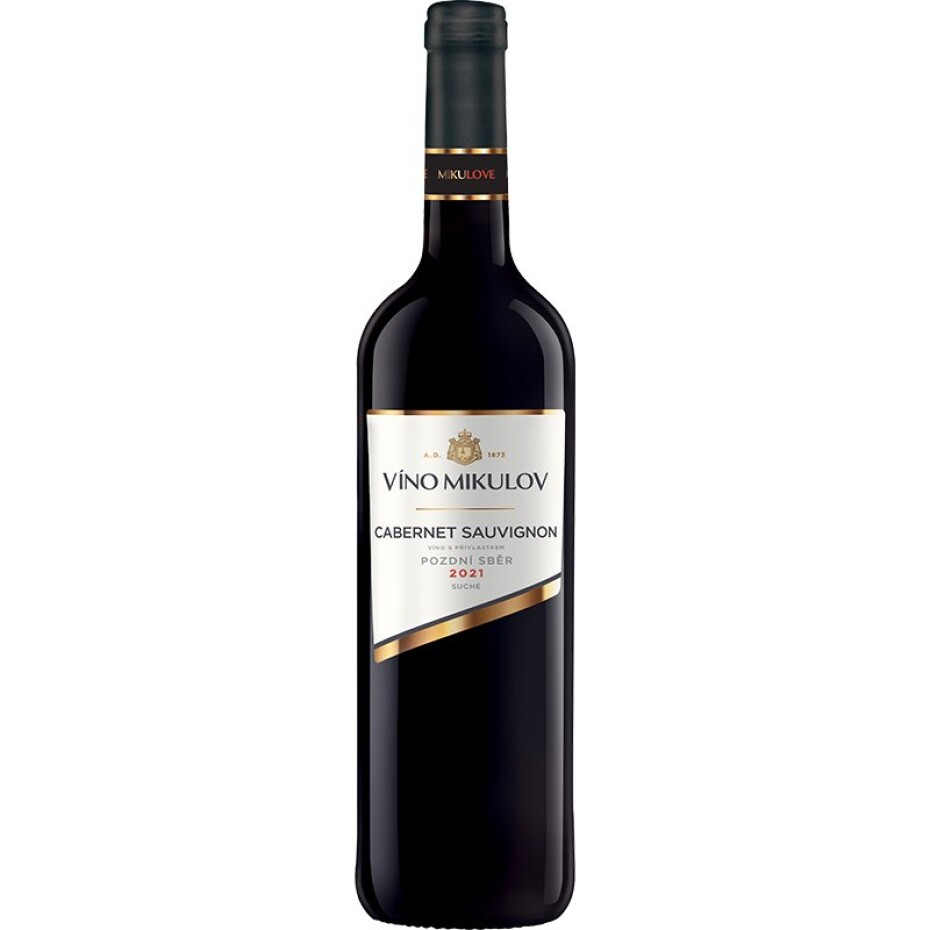 Víno Mikulov  Cabernet Sauvignon 2021 pozdní sběr - main (0)