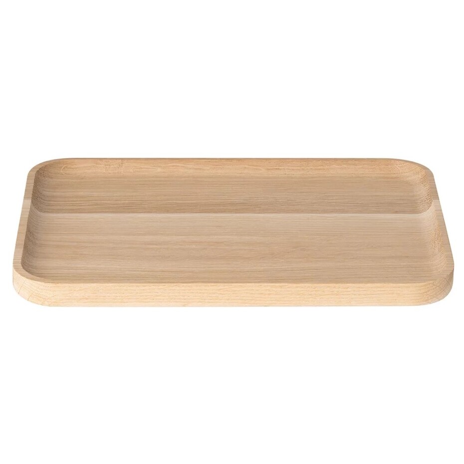 Servírovací podnos OKU 27,5 x 20 cm, hnědá, dřevo, Blomus - main (0)