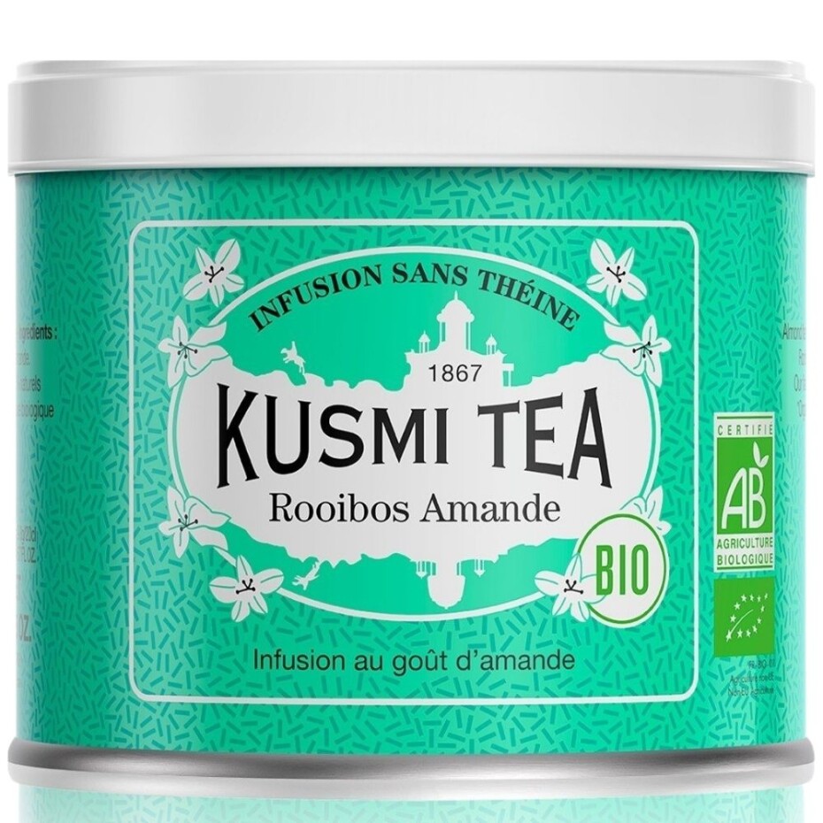 Rooibos čaj ALMOND, 100 g plechovka, Kusmi Tea - main (0)