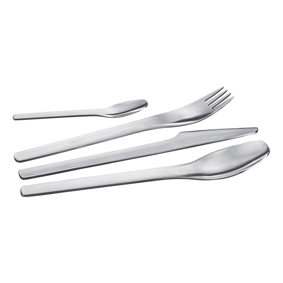 Jídelní vidlička EM 21 cm, stříbrná, nerezová ocel, Stelton - main (2)