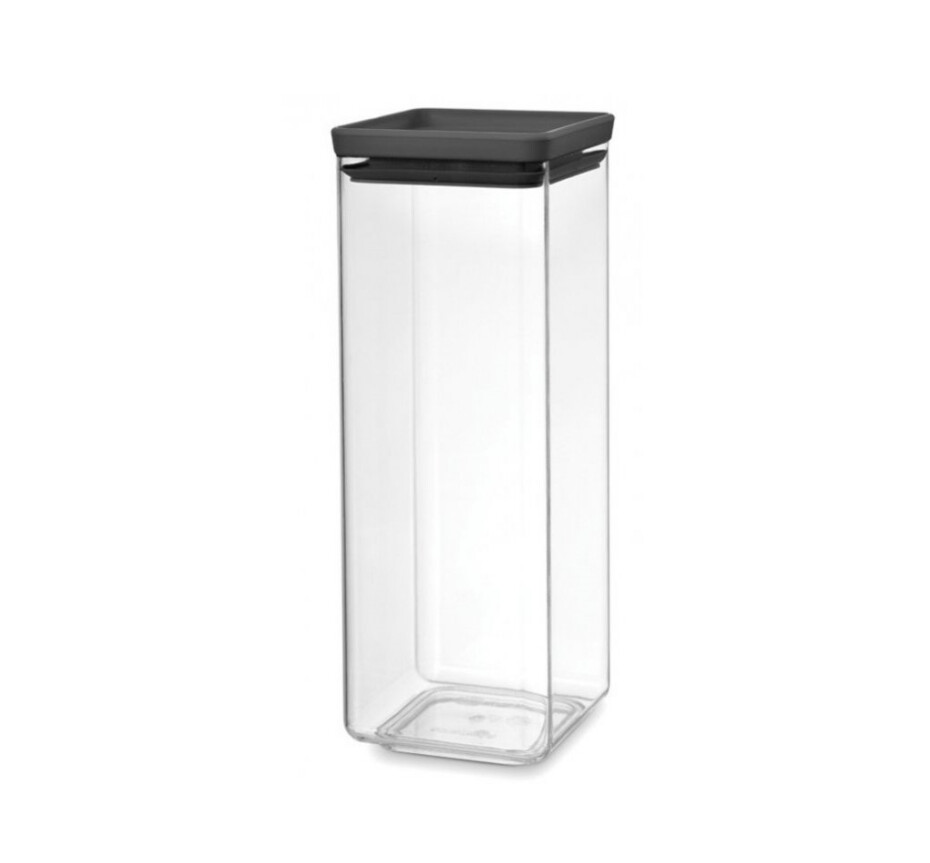 Box na potraviny TASTY PLUS 2,5 l, tmavě šedá, plast, Brabantia - main (0)