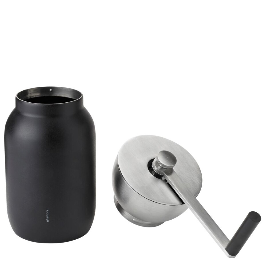 Ruční mlýnek na kávu COLLAR, stříbrná, Stelton - main (2)