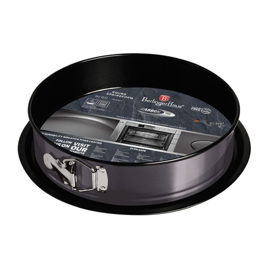 BERLINGERHAUS Forma na dort s titanovým povrchem 2v1 Carbon PRO Line BH-1822 - main (3)