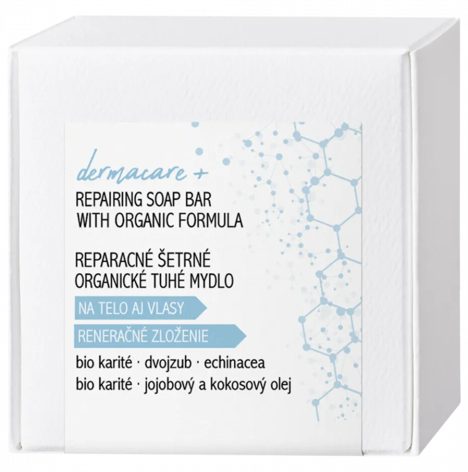DERMACARE+ Reparační organické tuhé mýdlo pro účinnou relipidaci Soaphoria - main (0)