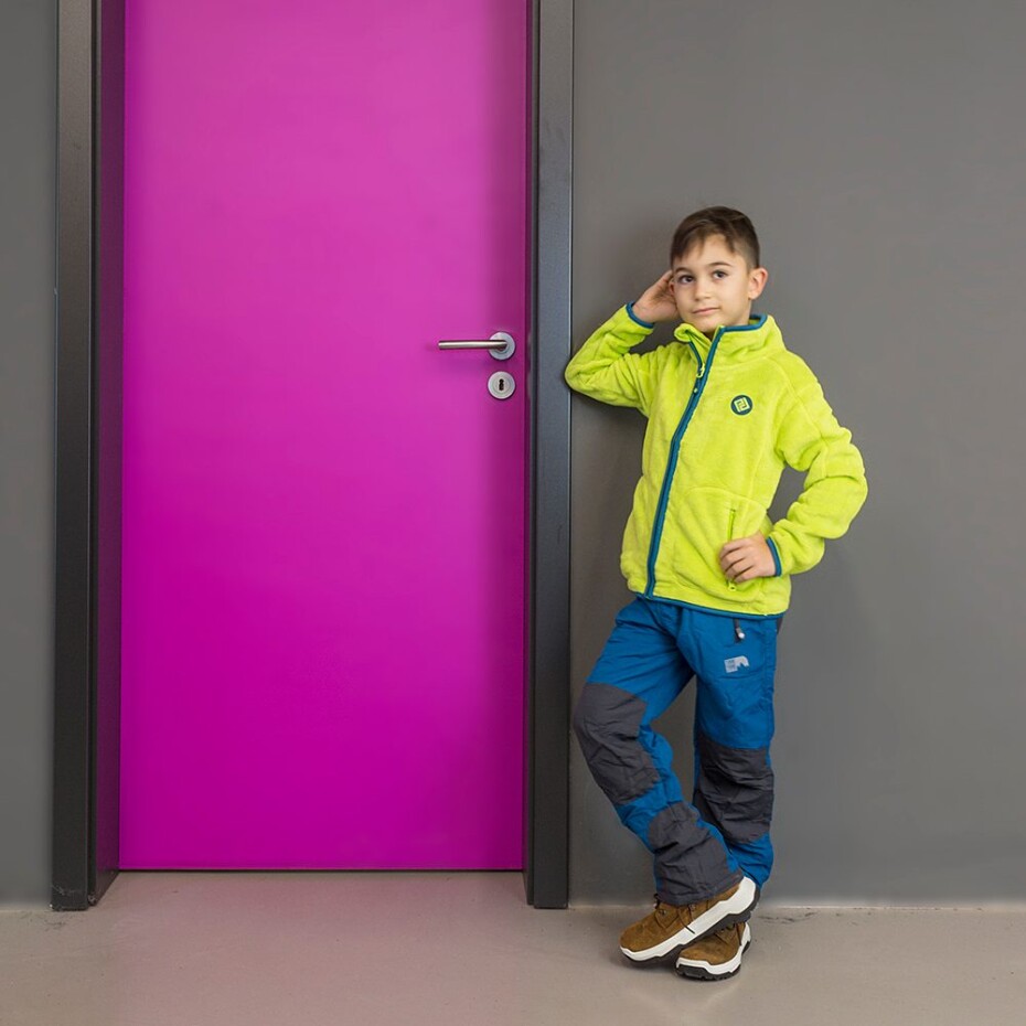 dětská mikina propínací fleezová, Pidilidi, PD1119-19, zelená - 128 | 8let - main (2)