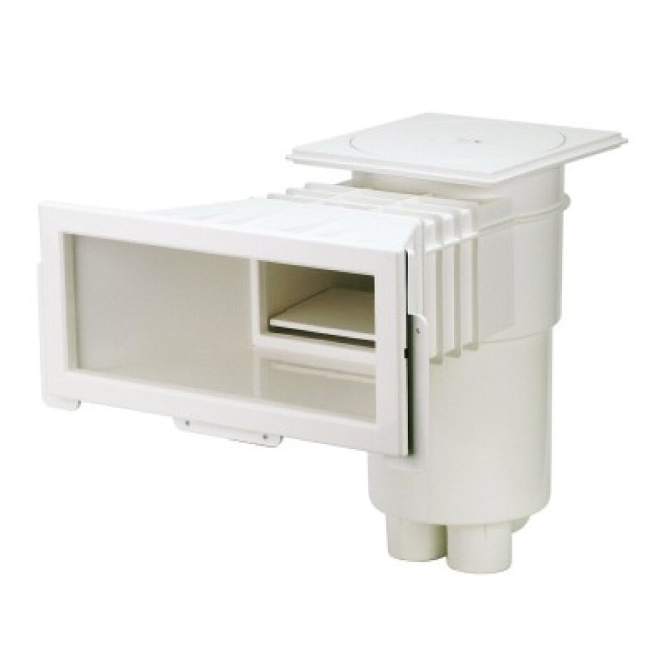 VágnerPool bazénový skimmer sání 406 mm x 160 mm, pro fólie, s mosaznými zástřiky - main (0)