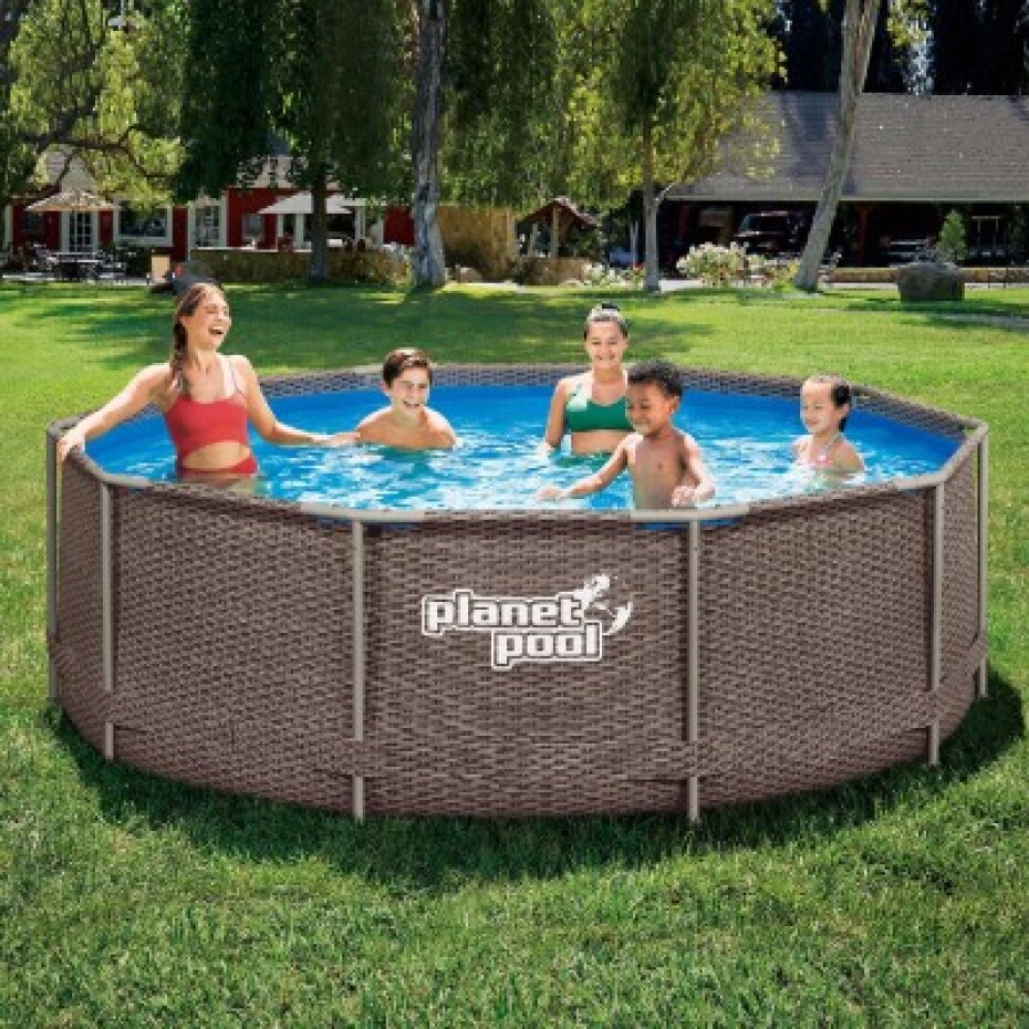 Bazén Planet Pool CF FRAME ratan - 366 x 99 cm - main (1)